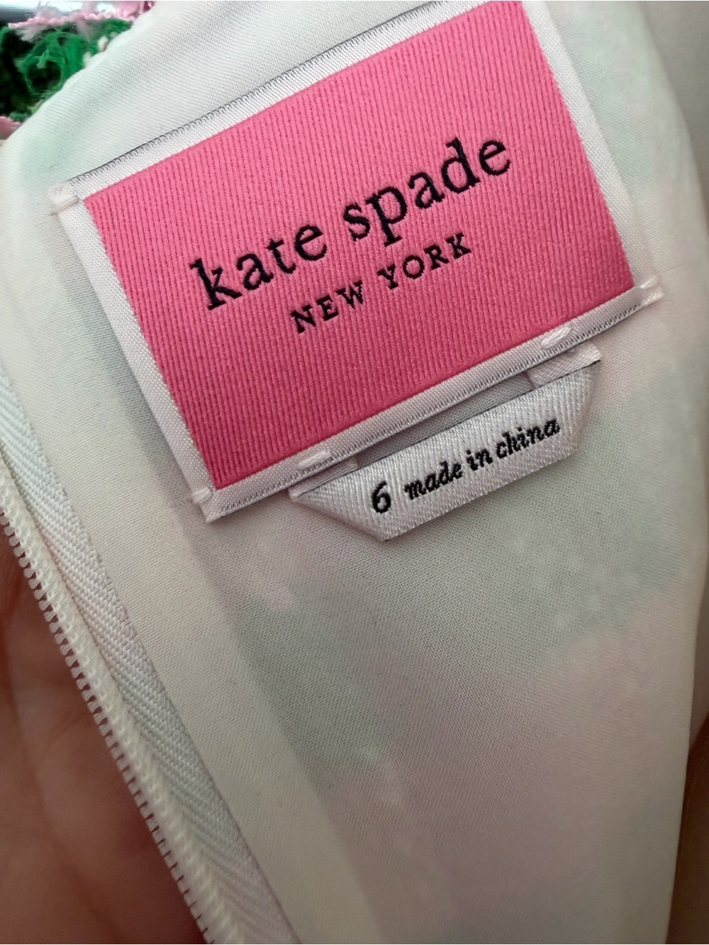 K_2 Kate Spade New York Plaid Tweed Sleeveless Dress Size 6 - Picture 5 of 10